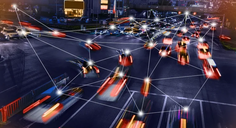 Connected traffic in a smart city